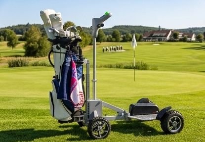 Golfrider im Gehmodus