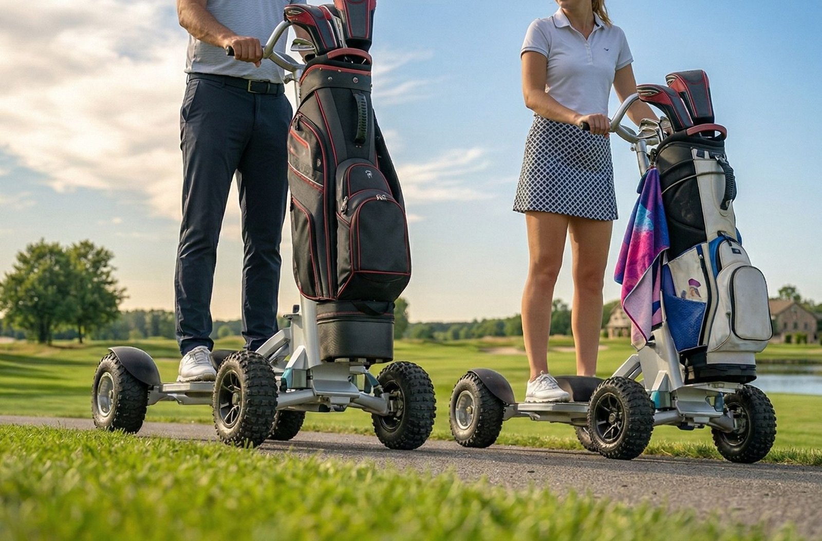 Golfrider im Einsatz