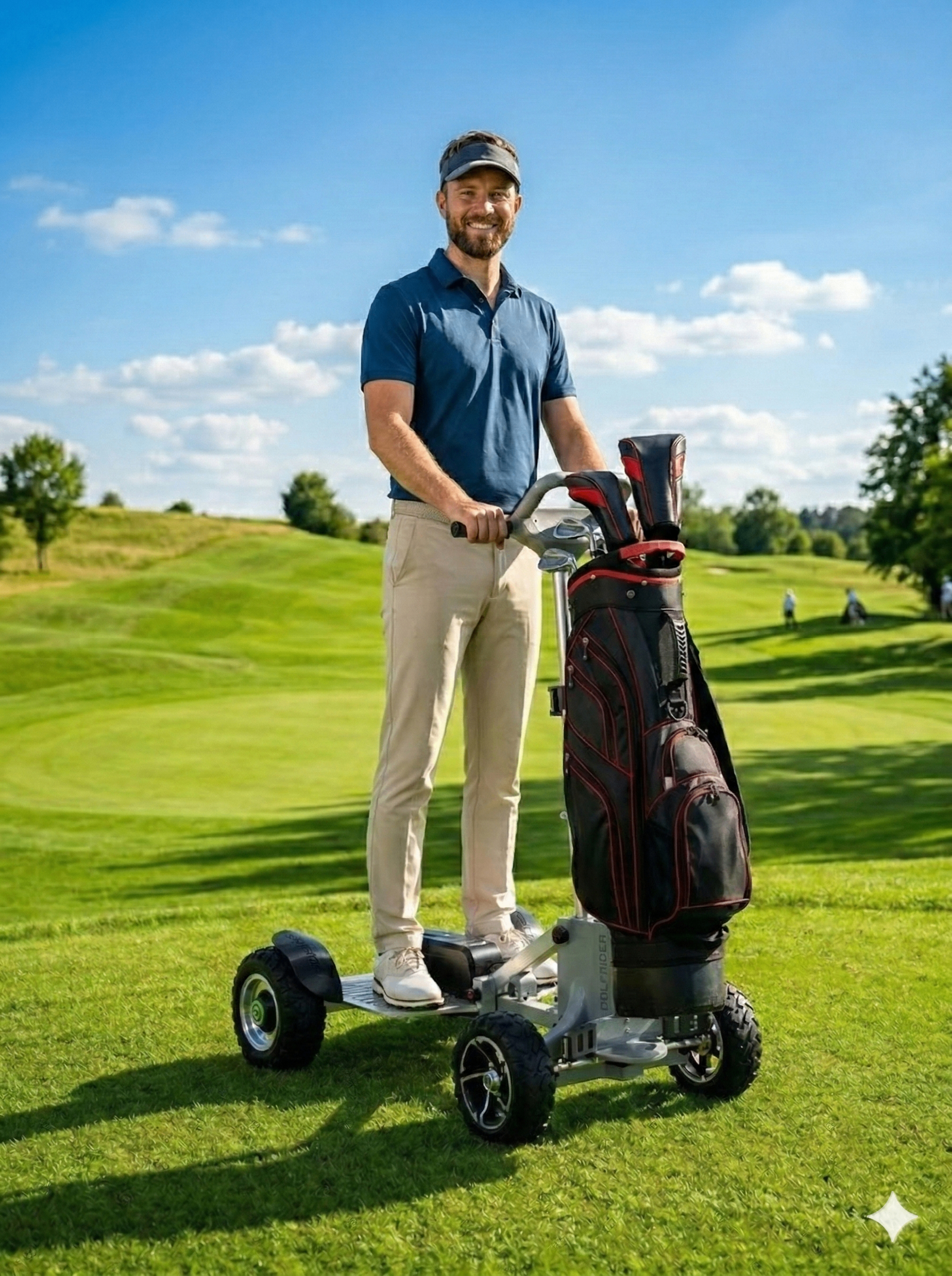 Golfrider in Aktion